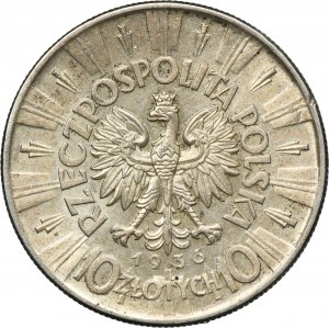 Piłsudski, 10 złotych 1936