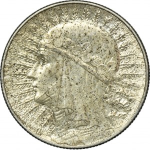 Tête de femme, 5 zlotys Varsovie 1934