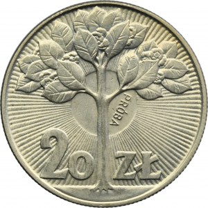 PRÓBA, 20 złotych 1973 Drzewo