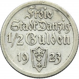 Free City of Danzig, 1/2 gulden 1923