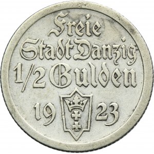Freie Stadt Danzig, 1/2 Gulden 1923