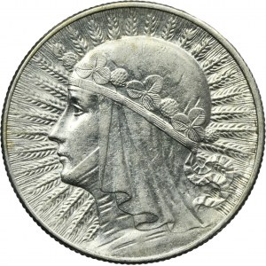 Head of a Woman, 5 zloty Warsaw 1934