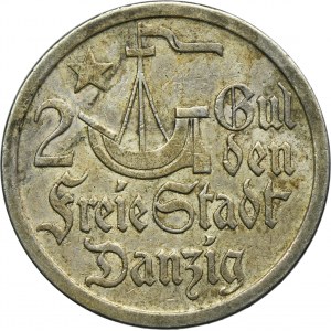 Freie Stadt Danzig, 2 Gulden 1923