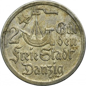 Freie Stadt Danzig, 2 guldenov 1923