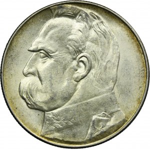 Piłsudski, 10 zloty 1936 - molto bella