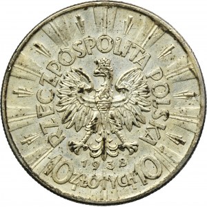 Piłsudski, 10 zloty 1938