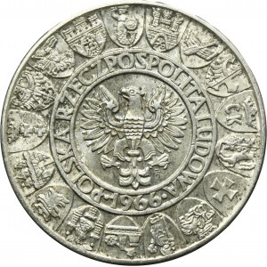 100 zloty 1966 Mieszko et Dąbrówka