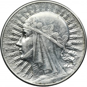 Tête de femme, 10 zlotys Varsovie 1932