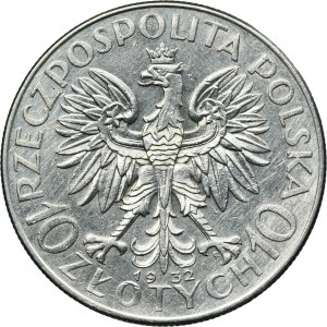 Kopf einer Frau, 10 Zloty Warschau 1932