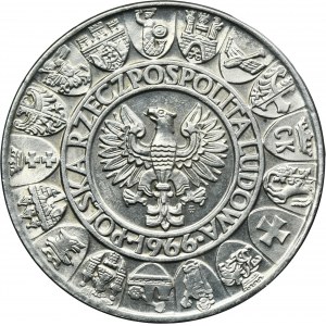 100 zloty 1966 Mieszko et Dąbrówka