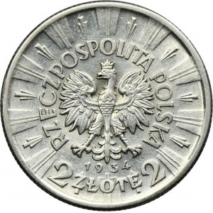 Piłsudski, 2 zloty 1934