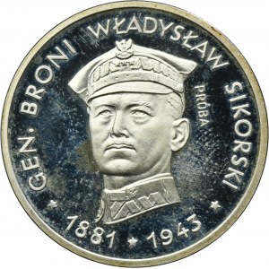SAMPLE, 100 gold 1981 Wladyslaw Sikorski