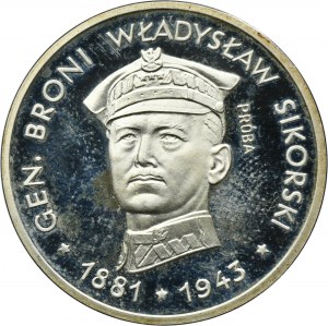 PRÓBA, 100 złotych 1981 Władysław Sikorski