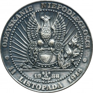 Józef-Piłsudski-Medaille 1988