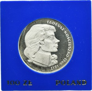 100 zlotých 1976 Tadeusz Kościuszko