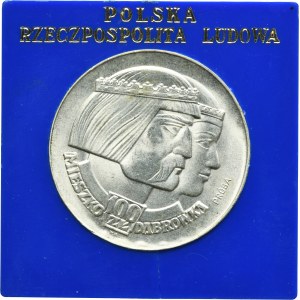 CAMPIONE, 100 zloty 1966 Teste di Mieszko e Dąbrówka