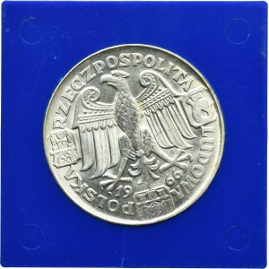 ÉCHANTILLON, 100 zlotys 1966 Têtes de Mieszko et de Dąbrówka
