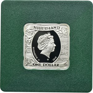 Niue, Elizabeth II, 1 Dollar 2010 - Chopin