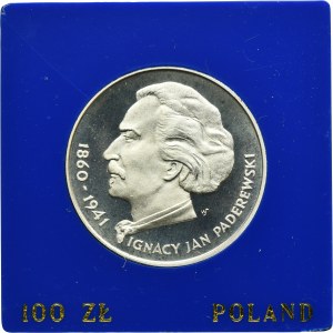 100 zloty 1975 Jan Paderewski