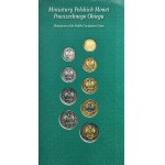 Set, Miniature di monete polacche a circolazione generale 2008