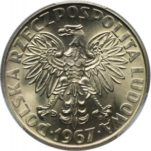 10 złotych 1967 Maria Skłodowska-Curie - PCGS MS67