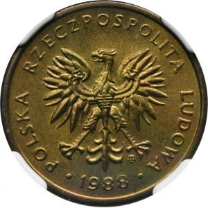 2 Gold 1988 - NGC MS65