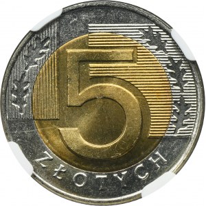 5 złotych 1994 - NGC MS67