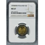 5 Gold 1994 - NGC MS67