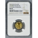 5 złotych 2014 25 lat wolności - NGC MS68