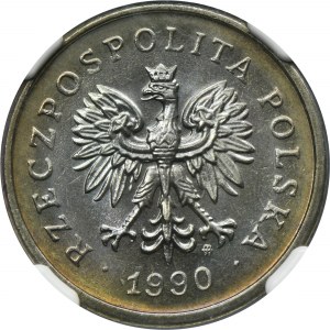 1 złoty 1990 - NGC MS67