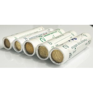 Set, Bank Rolls (x5), 1 and 2 pennies (250 pieces).