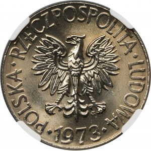 10 złotych 1973 Kościuszko - NGC MS65