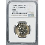 10 złotych 1973 Kościuszko - NGC MS65