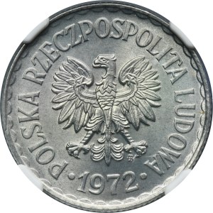 1 złoty 1972 - NGC MS64