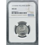 1 złoty 1974 - NGC MS64