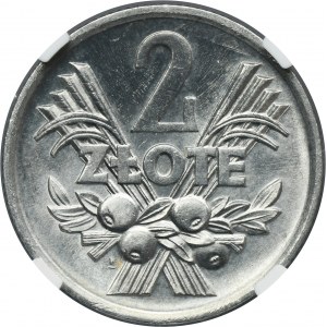 2 złote 1973 Jagody - NGC MS63
