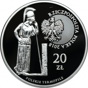 20 złotych 2018 Polskie Termopile - Hodów