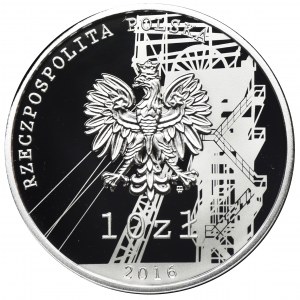 10 złotych 2016 35 rocznica pacyfikacji kopalni 