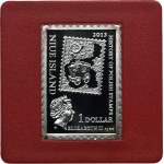Niue Island, 1 Dollar 2009 Amber Route - Breslau