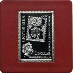 Ostrov Niue, 1 dolár 2013 Prvá poľská poštová známka