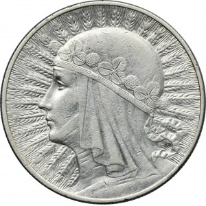 Head of a Woman, 10 zloty Warsaw 1933