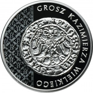 20 złotych 2015 Grosz Kazimierza Wielkiego