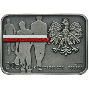 20 złotych 2017 35. rocznica zrywu antykomunistycznego w Lubinie