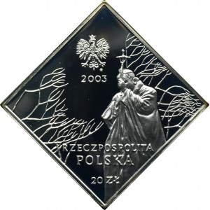 20 zlatých 2003 Ján Pavol II.