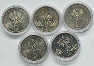 Set, 2 gold 1995 (5 pcs.)