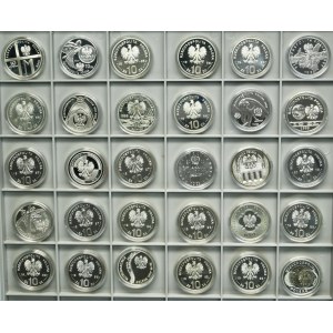 Set, 10 or 1995-2010 (30 pièces)