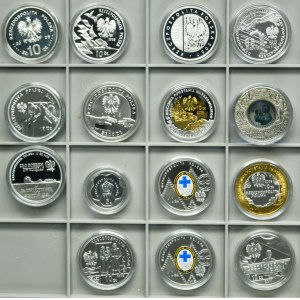 Súprava, 5-10 zlatých 2005-2011 (15 kusov)
