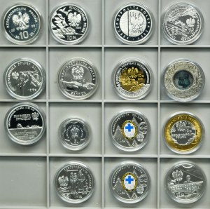 Zestaw, 5-10 złotych 2005-2011 (15 szt.)