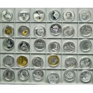 Zestaw, 10 złotych 2004-2009 (30 szt.)