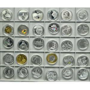 Sada, 10 zlatých 2004-2009 (30 kusov)
